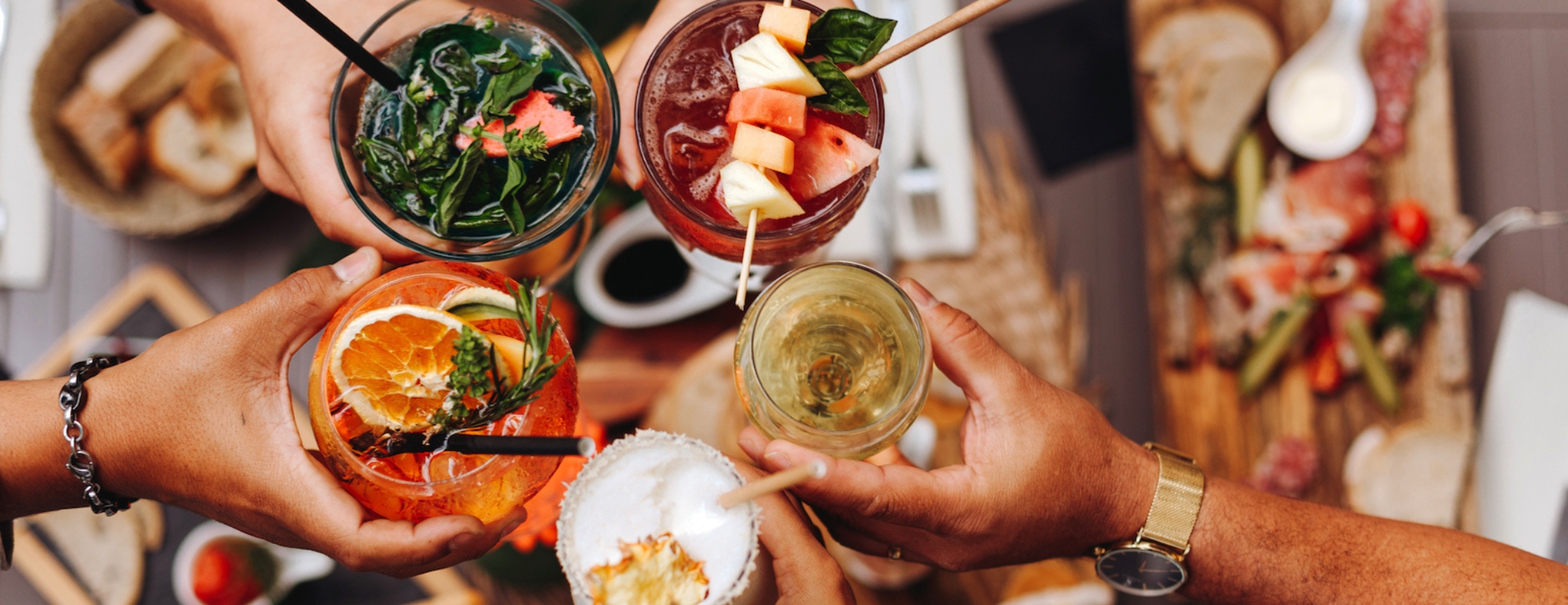 Happy Hour at Le Jardin de Pierre Restaurant